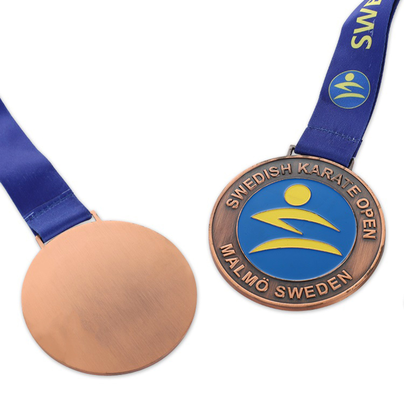 Bronze Karatê Ouro Judô Prata Ginástica Serviço Humanitário Medalha de Beisebol de Prata