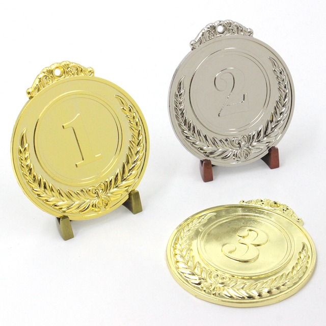 Medalhas Medalha de prêmio de marca confiável do melhor vendedor Medalhas de prêmio em branco para venda