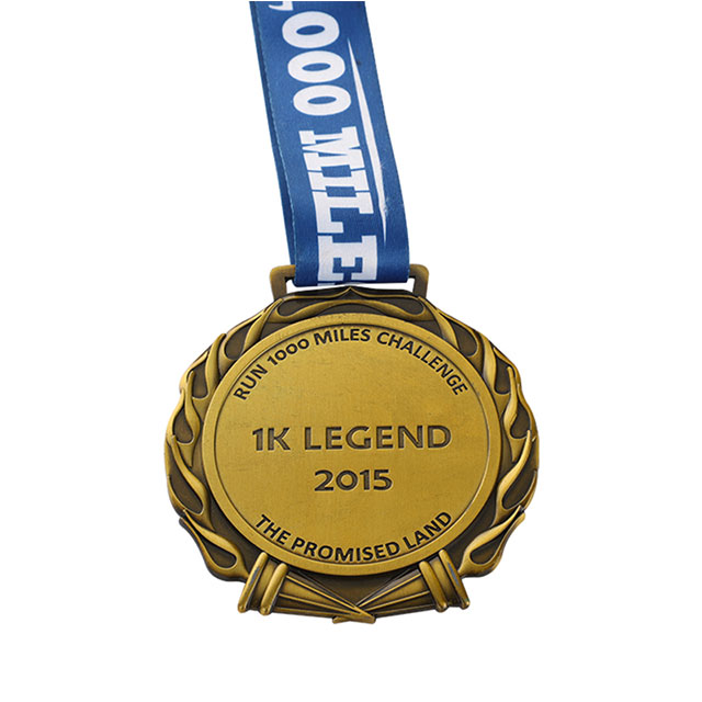Medalha de corrida personalizada