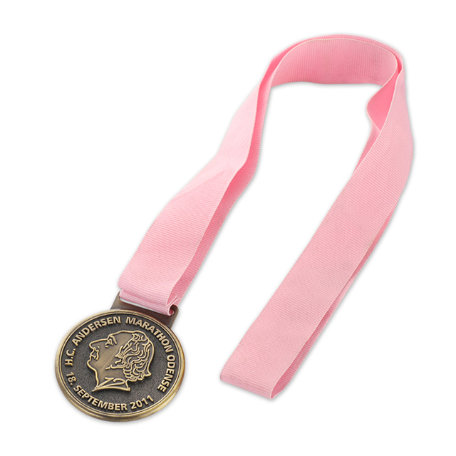 Medalha de Gravura da Corrida Mundial de Maratona de Chicago, Nova York