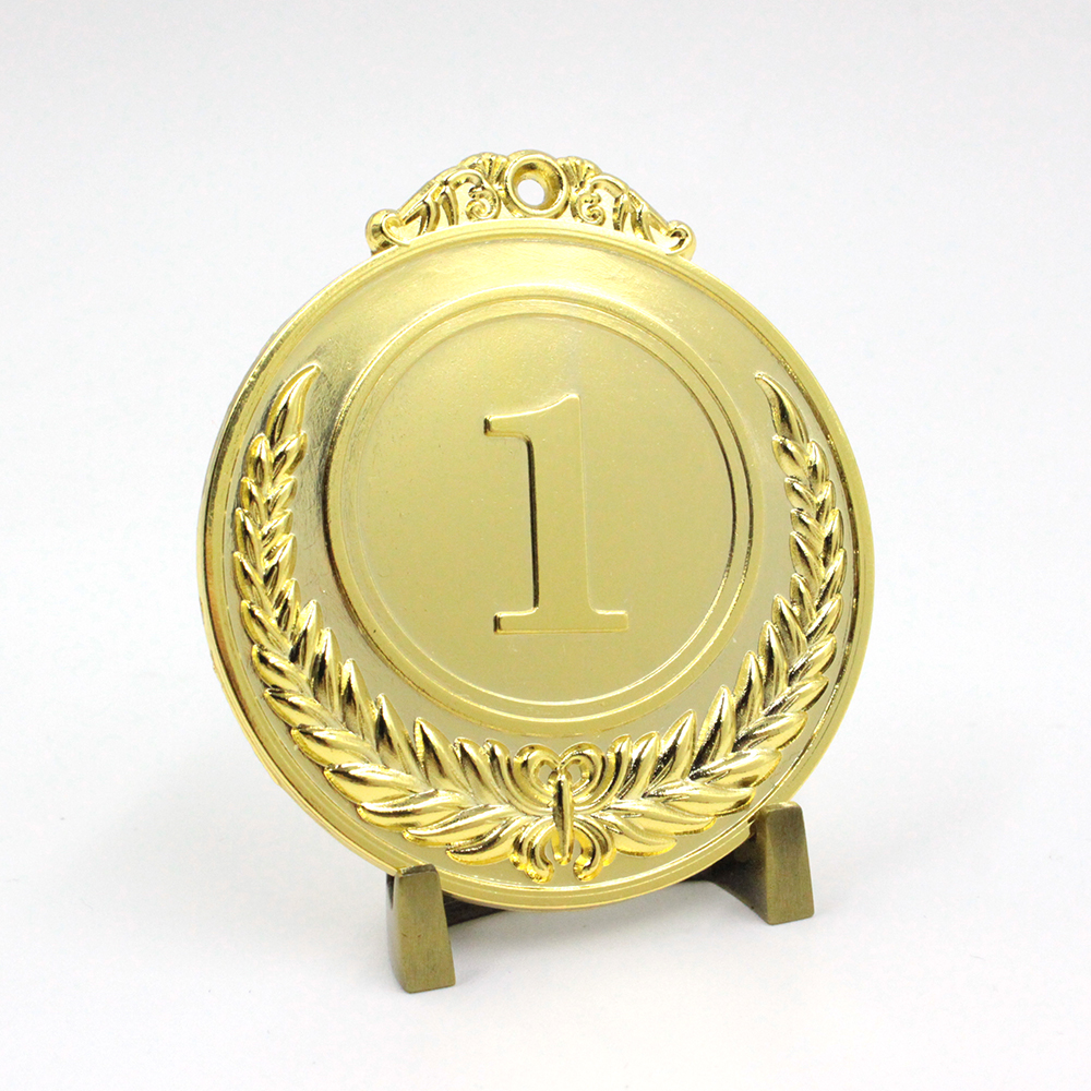 Prêmio personalizado barato personalizado 3D Sports Gold Medalha em branco no atacado 