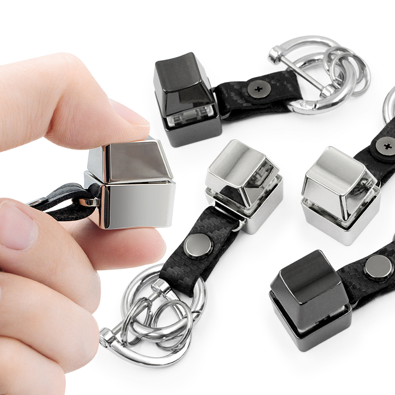 Interruptor de clique personalizado teclado mecânico Keycap Key Fidget Keychain