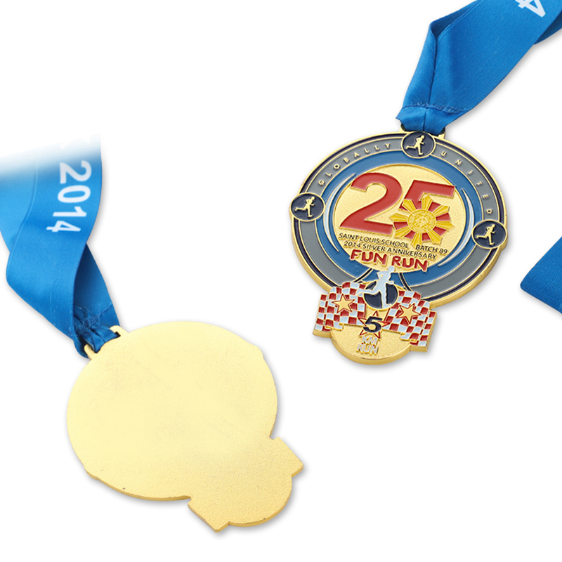 Melhor Aniversário de Bronze Cross Country Medalhas de Melhor Finalizador para Corrida