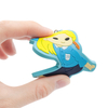 Chaveiros de PVC macio de anime de desenho animado personalizado