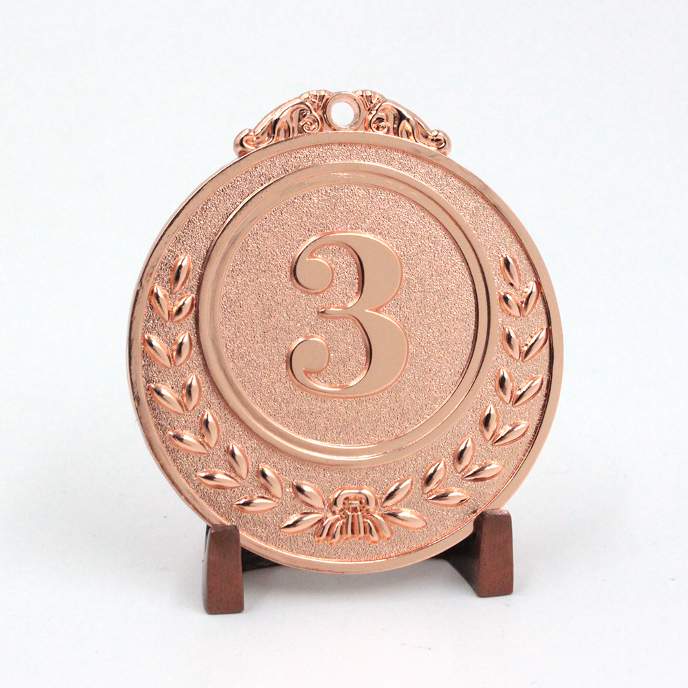 Medalha de prêmio genérica gravável com inserção em branco de fábrica para venda