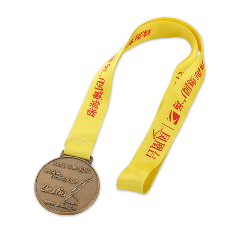 Medalha personalizada de melhor meia maratona Majors de Los Angeles Steamtown