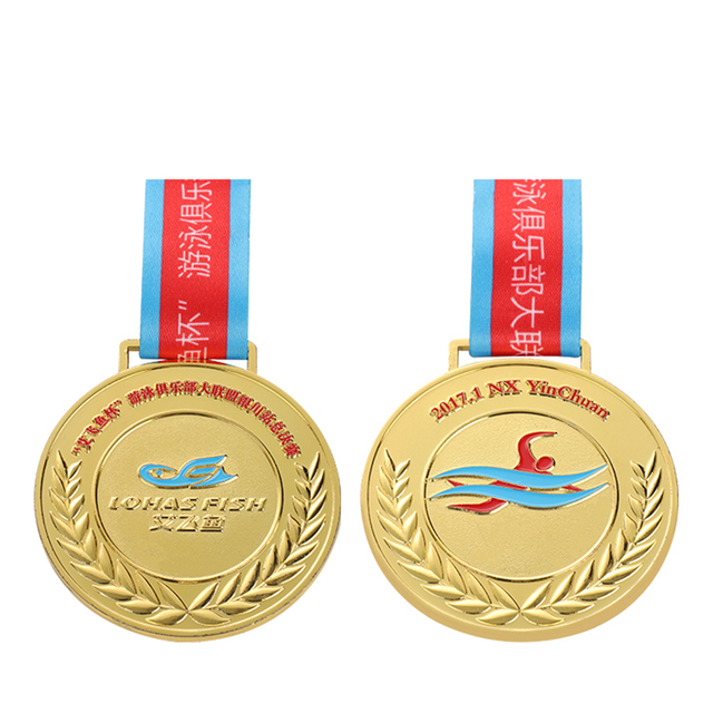 Medalha de ouro Swim Club EUA Irlanda Medalhas de natação artística
