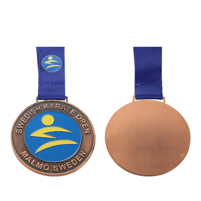 Bronze Karatê Ouro Judô Prata Ginástica Serviço Humanitário Medalha de Beisebol de Prata