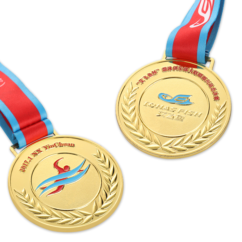 Medalha de ouro Swim Club EUA Irlanda Medalhas de natação artística