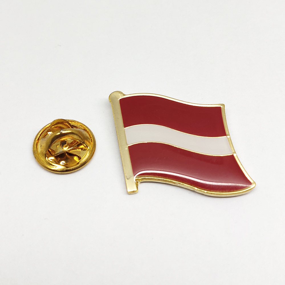 Alfinete de bandeira esmaltado personalizado