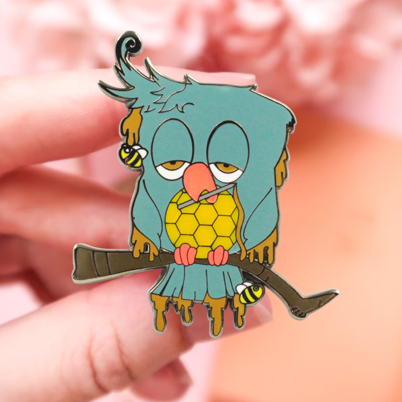 Distintivo personalizado Anime macio duro e bonito alfinete de lapela esmaltado