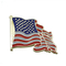 Alfinete promocional de lapela com bandeira americana de metal personalizado