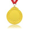 Prêmio personalizado barato personalizado 3D Sports Gold Medalha em branco no atacado 