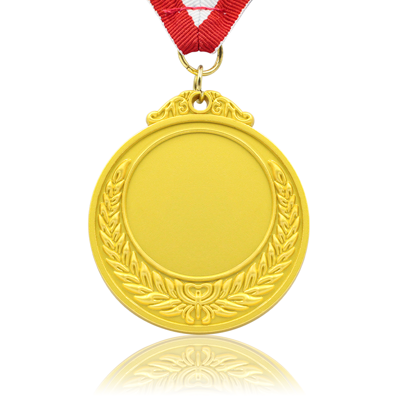 Prêmio personalizado barato personalizado 3D Sports Gold Medalha em branco no atacado 