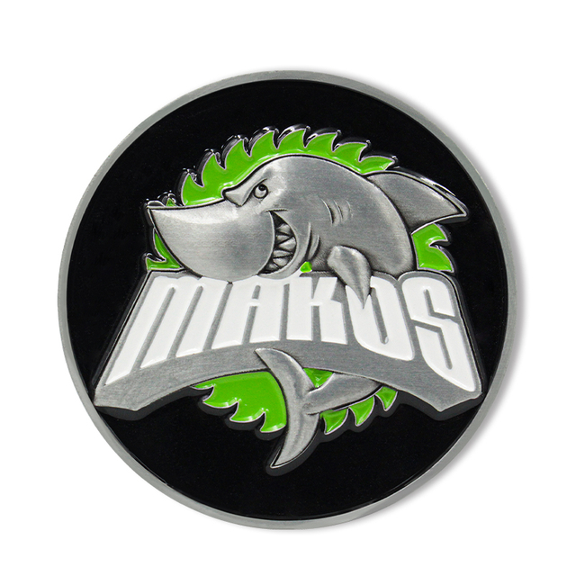 Moeda de lembrança de decoração de esmalte macio personalizado Moeda 3D de liga de zinco