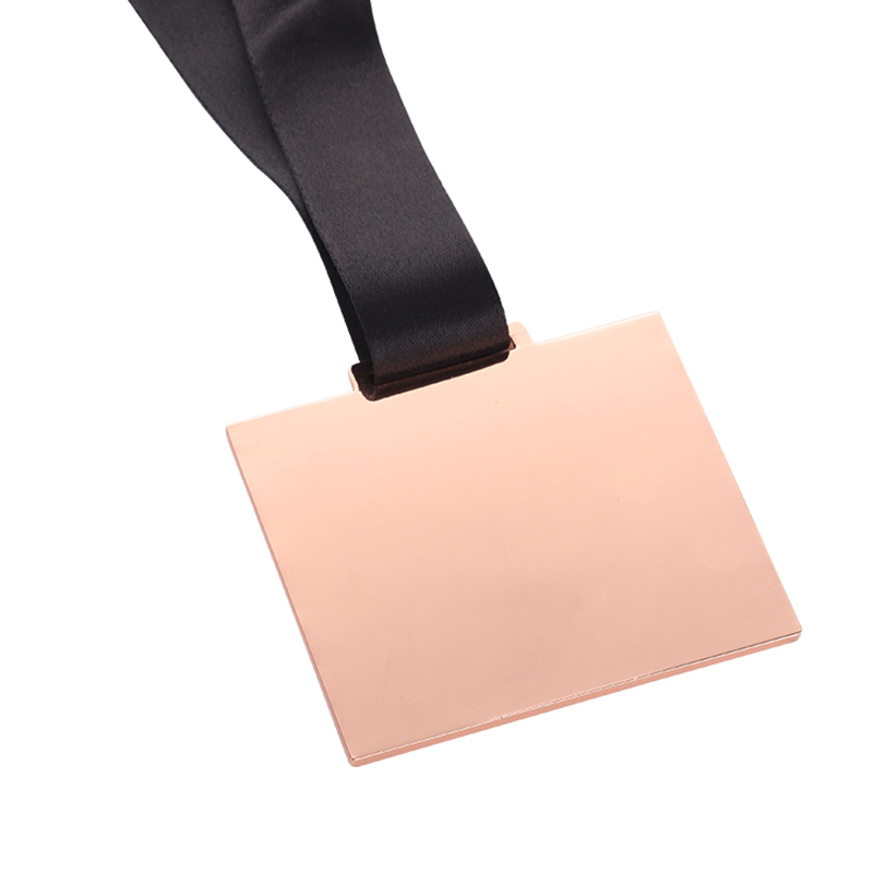 Medalha de Ouro Quadrada Login Clínica de Treinamento de Voleibol Medalha de Acampamento