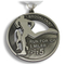 Medalha esportiva de corrida de metal personalizado de níquel antigo
