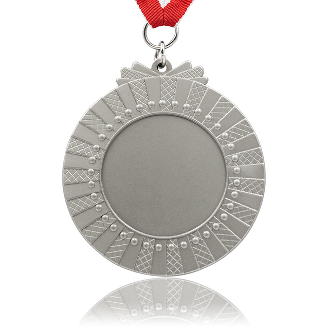 Os fornecedores de inserção em branco de prata personalizados personalizaram a medalha de metal dourado esportivo