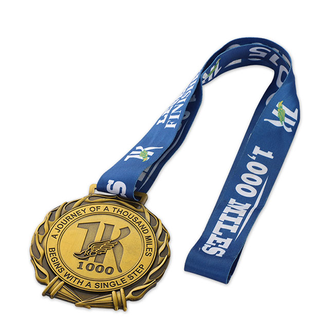 Medalha de corrida personalizada