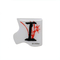 Pin de lapela com impressão deslocada de logotipo personalizado em formato irregular